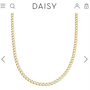 Daisy London Estée Lalonde Curb Chain Necklace